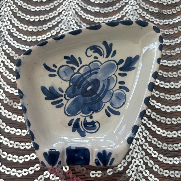 Delft Blue vintage Dutch trinket dish - Picture 2 of 7